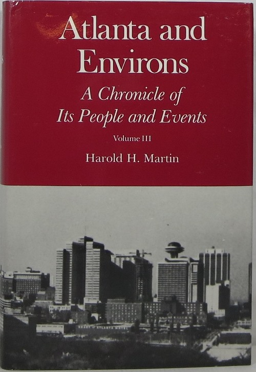 Image for Atlanta and Environs: A Chronicle of Its People and Events, Volume III