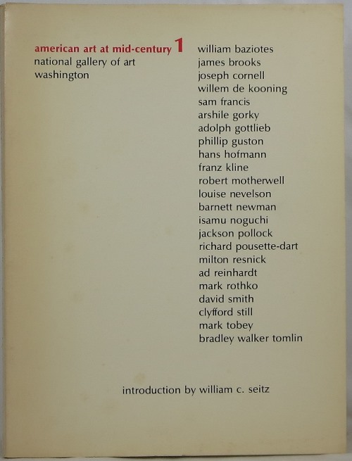 Image for American Art at Mid-Century 1