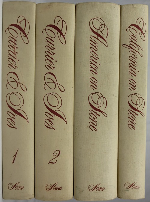Image for Currier & Ives (2 volumes); America on Stone; California on Stone -- 4 Volume Set