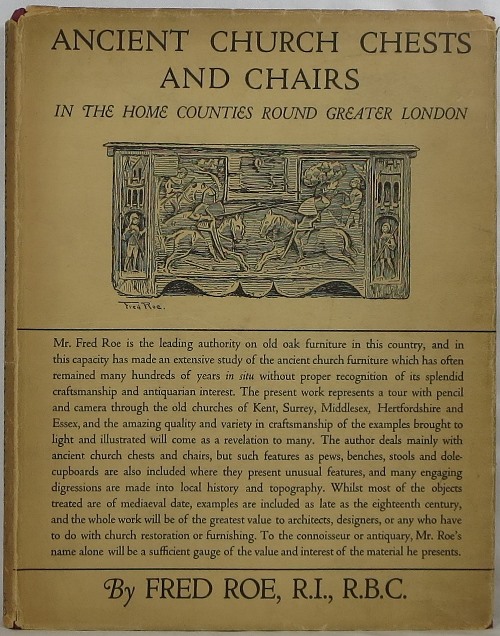 Image for Ancient Church Chests and Chairs in the Home Counties Round Greater London