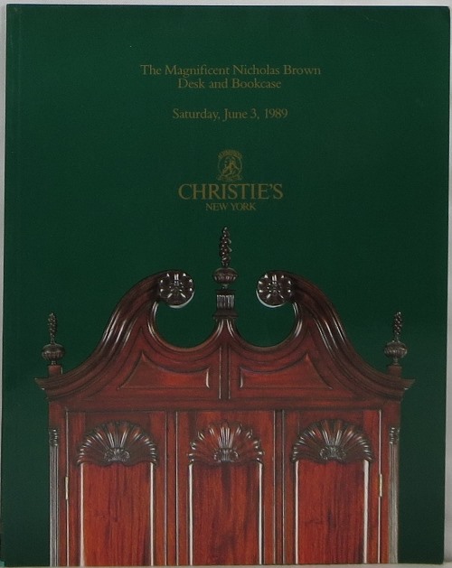 Image for The Magnificent Nicholas Brown Desk and Bookcase, June 3, 1989