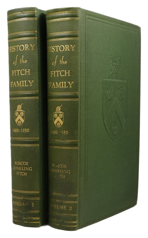 History of the Fitch Family A. D. 1400-1930, Two Volume Set
