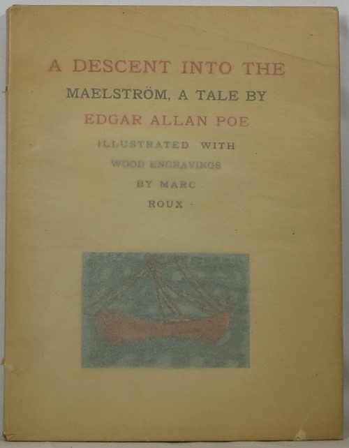 Image for A Descent into the Maelström, A Tale by Edgar Allan Poe Illustrated with Wood Engravings by Marc Roux