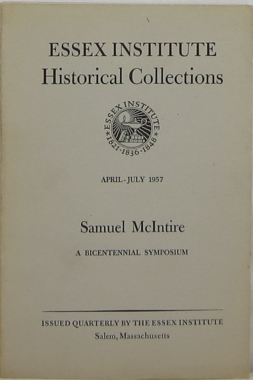 Image for Samuel McIntire: A Bicentennial Symposium