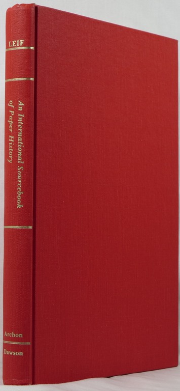 An International Sourcebook of Paper History Image for An International Sourcebook of Paper History
