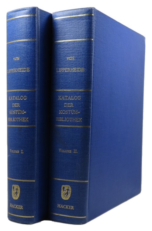 Image for Katalog der Freiherrlich von Lipperheide'schen Kostumbibliothek, 2 volumes