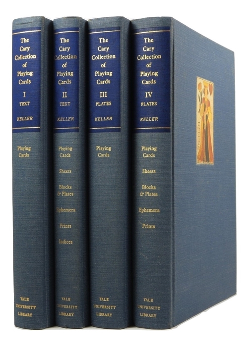 Image for A Catalogue of The Cary Collection of Playing Cards in the Yale University Library, 4 volumes