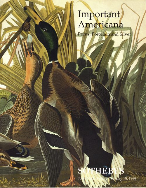 Image for Important Americana: Prints, Porcelain and Silver, New York, January 15, 1999 (Sale 7254)