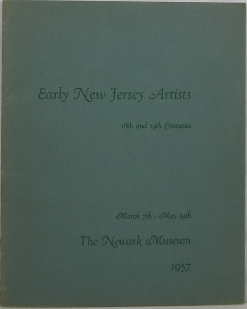 Image for Early New Jersey Artists: 18th and 19th Centuries