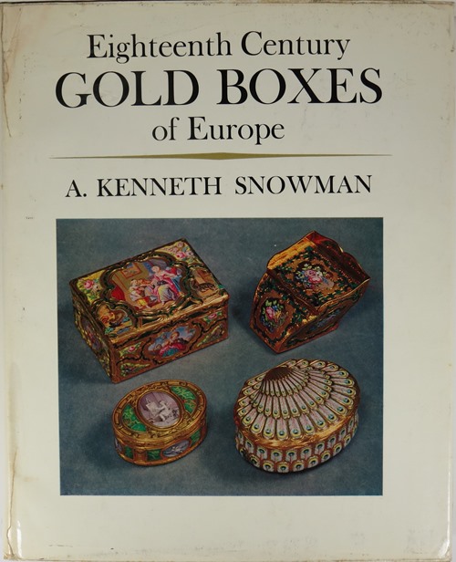 Image for Eighteenth Century Gold Boxes of Europe