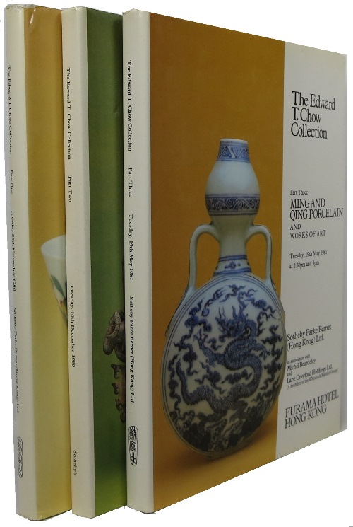 Image for The Edward T. Chow Collection, 3 Volume Set -- Part One: Ming and Qing Porcelain; Part Two: Early Chinese Ceramics and Ancients Bronzes; Part Three: Ming and Qing Porcelain and Works of Art