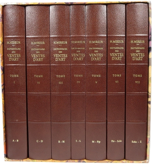 Image for Dictionnaire des Ventes d'Art Faites en France et a l'Etranger Pendant les XVIII & XIX Siècles