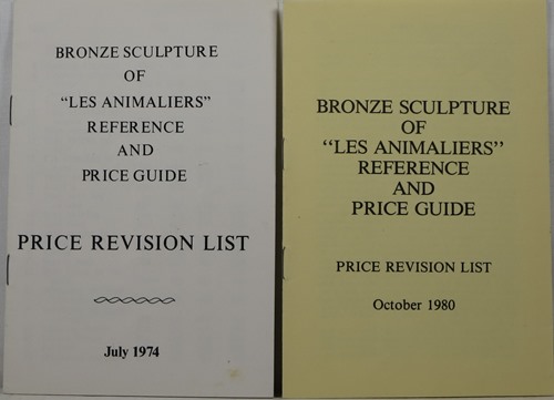 Image for Bronze Sculpture of Les Animaliers: Reference and Price Guide