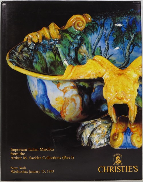 Image for Important Italian Maiolica from the Arthur M. Sackler Collections (Part I), New York, January 13, 1993