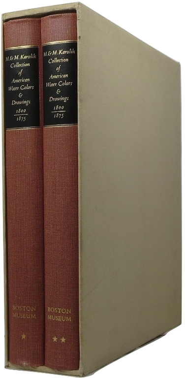 Image for M. & M. Karolik Collection of American Water Colors & Drawings, 1800-1875 (2 volumes)