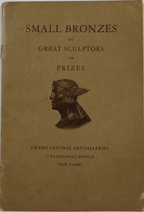 Image for Small Bronzes by Great Sculptors as Prizes