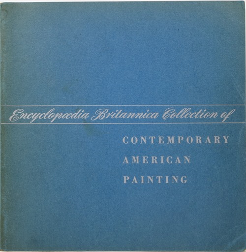 Image for Catalogue of the Encyclopaedia Britannica Collection of Contemporary American Painting