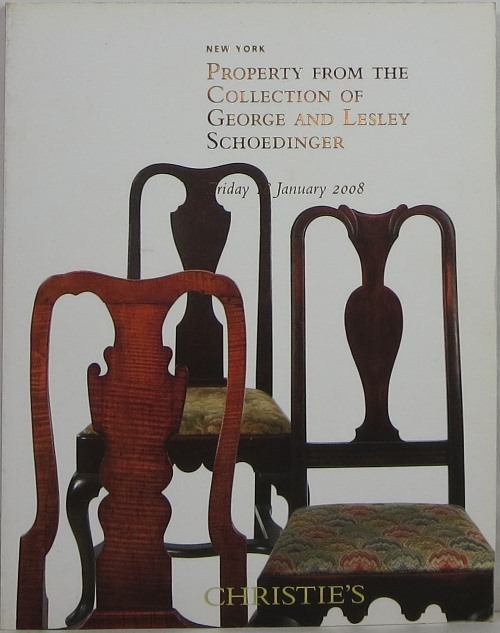 Image for Property from the Collection of George and Lesley Schoedinger, New York, January 18, 2008