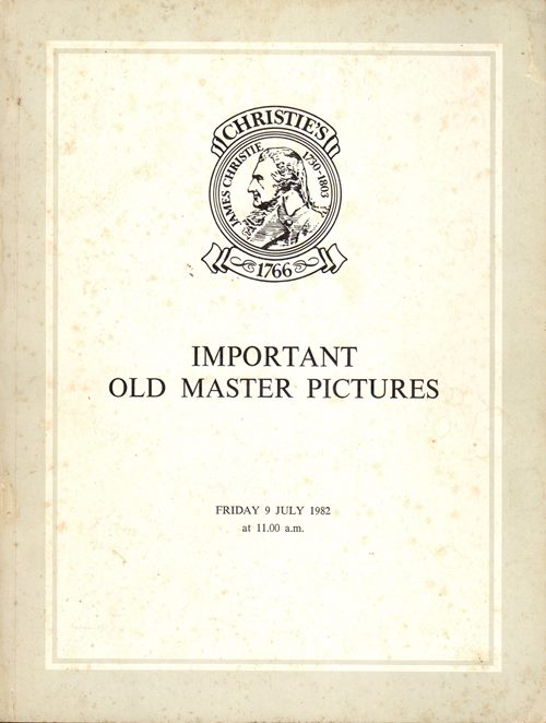 Image for Important Old Master Pictures, London, 9 July 1982 (Sale 2447)