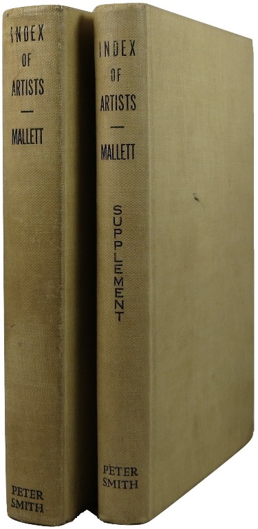 Image for Mallett's Index of Artists: International--Biographical plus Supplement, 2 volumes