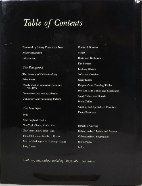American Furniture: The Federal Period 1788-1825