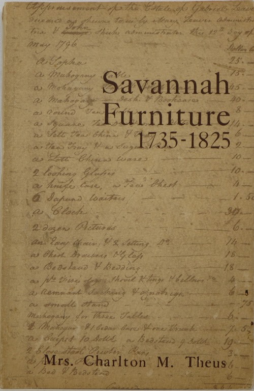 Image for Savannah Furniture 1735-1825