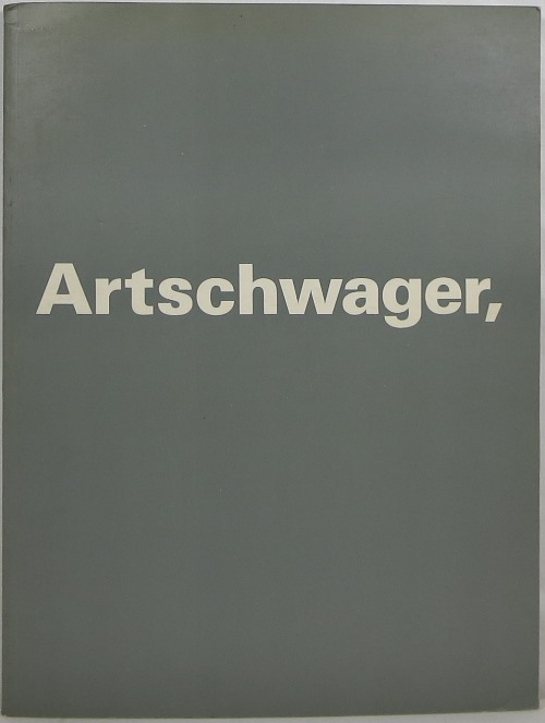 Image for Artschwager, Richard