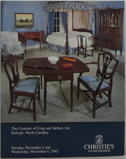 Image for The Contents of Craig and Tarlton, Inc., Raleigh, North Carolina, November 5 & 6, 1985