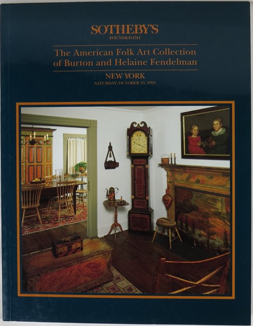 Image for The American Folk Art Collection of Burton and Helaine Fendelman, New York, October 23, 1993