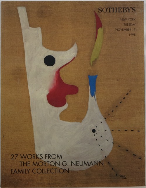 Image for 27 Works From the Morton G. Neumann Family Collection, New York, November 17, 1998
