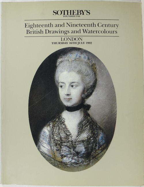 Image for Eighteenth and Nineteenth Century British Drawings and Watercolours, London, 16th July 1992