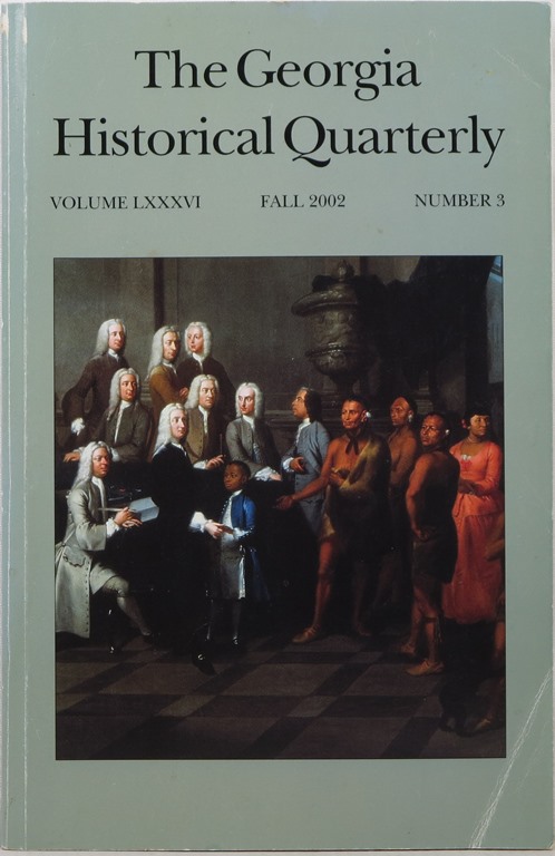Image for The Georgia Historical Quarterly, Volume LXXXVI, Fall 2002, Number 3