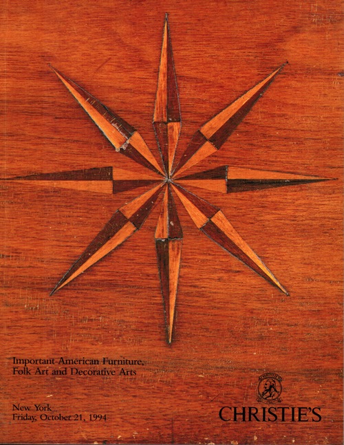Image for Important American Furniture, Folk Art and Decorative Arts, New York, October 21, 1994 (Sale 7980)