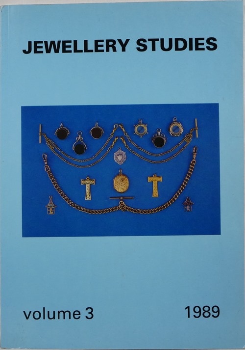 Image for Jewellery Studies Volume 3, 1989