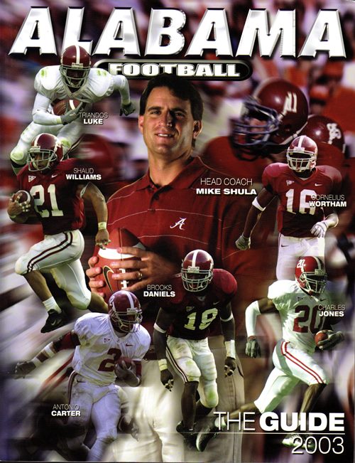 Image for Alabama Football Media Guide 2003