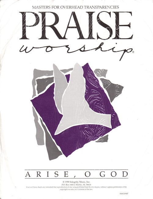 Image for Praise Worship Masters for Overhead Transparencies: Arise, O God (HM029MT)
