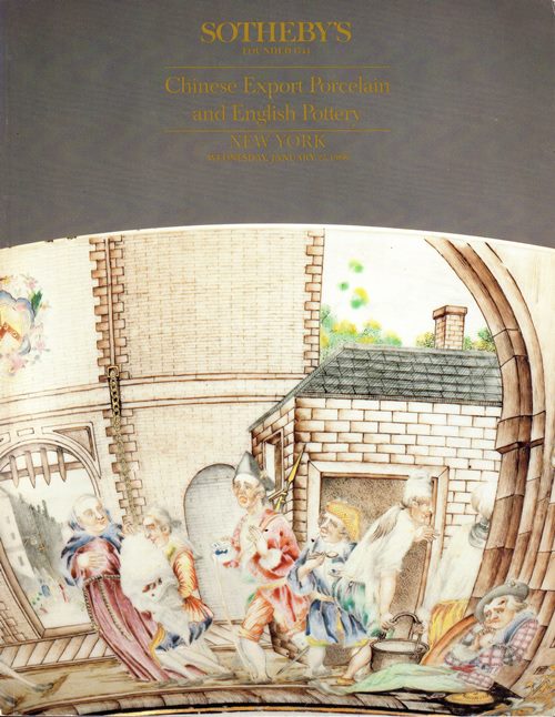 Image for Chinese Export Porcelain and English Pottery Including Wedgwood from the Collection of J.D. and Louise Trabue, New York, January 27, 1988 (Sale 7659)