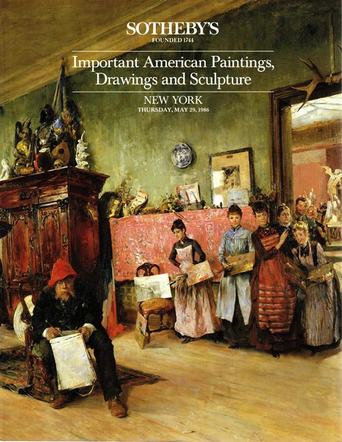 Image for Important American Paintings, Drawings and Sculpture, New York, May 29, 1986 (Sale 5463)