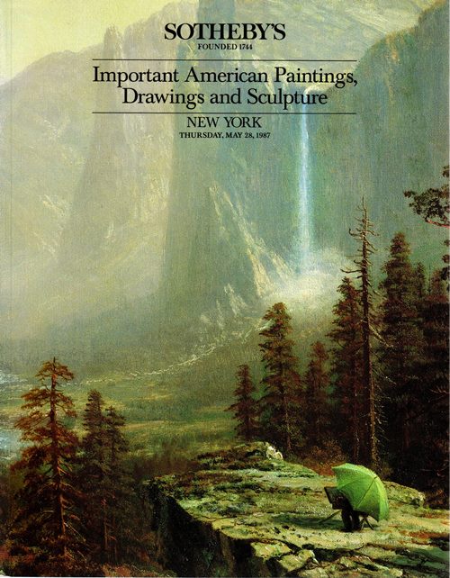 Image for Important American Paintings, Drawings and Sculpture, New York, May 28, 1987 (Sale 5584)