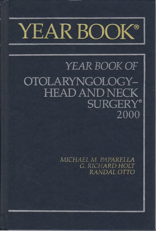 Image for 2000 Year Book of Otolaryngology--Head and Neck Surgery