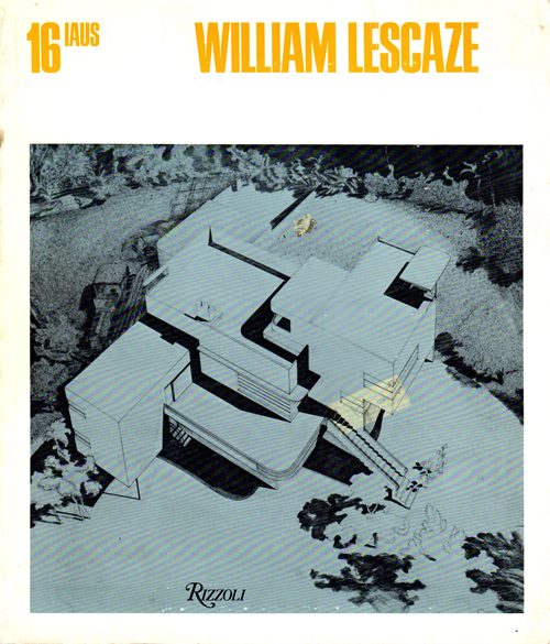 Image for William Lescaze (IAUS 16)