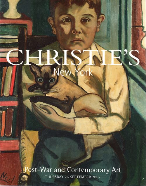 Image for Post-War and Contemporary Art, New York, 26 September 2002 (Sale 1120)
