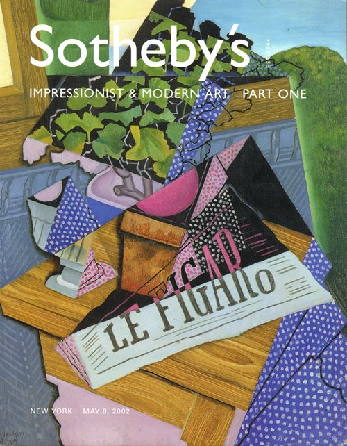 Image for Impressionist & Modern Art, Part One, New York, May 8, 2002 (Sale N07791)
