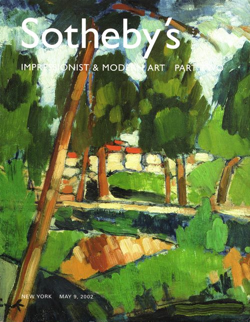 Image for Impressionist & Modern Art, Part Two, New York, May 9, 2002 (Sale N07792)