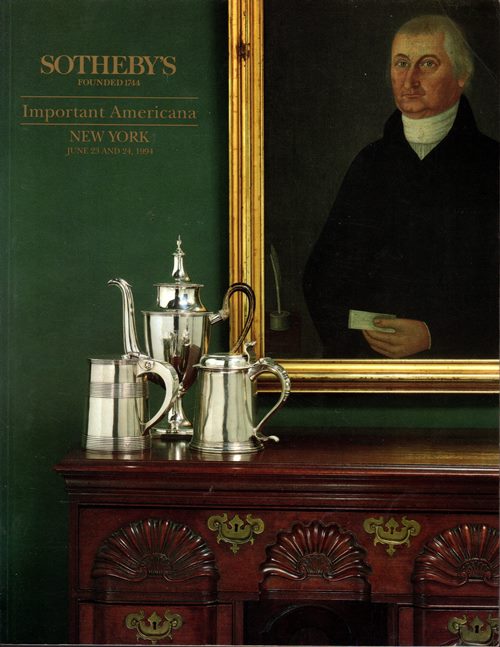 Image for Important Americana, New York, June 23 and 24, 1994 (Sale 6589)