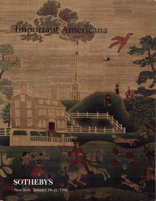 Image for Important Americana, New York, January 19-21, 1996 (Sale 6800)