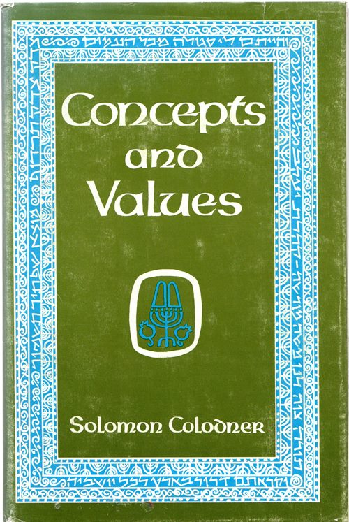 Image for Concepts and Values