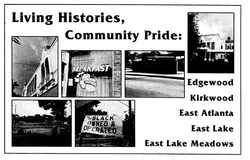 Image for Living Histories, Community Pride: Edgewood, Kirkwood, East Atlanta, East Lake, East Lake Meadows