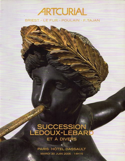 Image for Succession Ledoux-Lebard: Collection d'un Amateur et à Divers - Tableaux Anciens et du XIX Siècle, Argenterie, Objets d'Art et Bel Ameublement du XVIII et XIX Siècles, Paris, 20 June 2006 (Sale 1020)