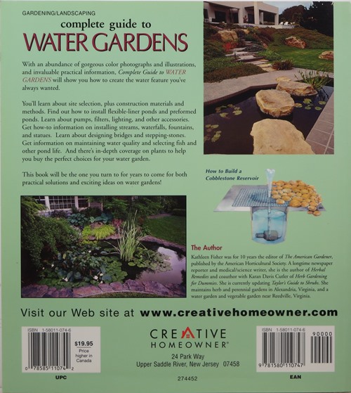 Image for Complete Guide to Water Gardens: Ponds, Fountains, Waterfalls, Streams Complete Guide to Water Gardens: Ponds, Fountains, Waterfalls, Streams